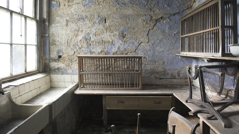 The scullery at Calke Abbey, Derbyshire